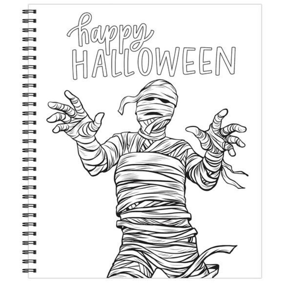 Color & Frame - Halloween (Coloring Book) - Picture 3 of 6